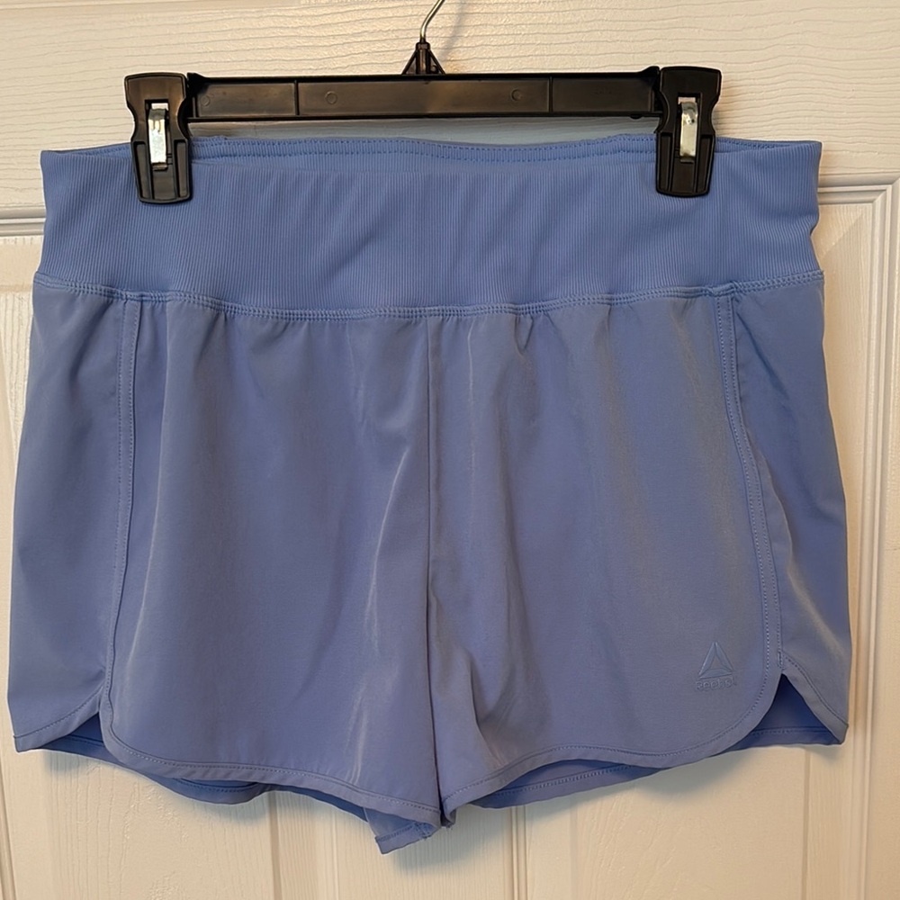 Reebok Periwinkle Blue Lightweight Athletic / Running Shorts Size Large